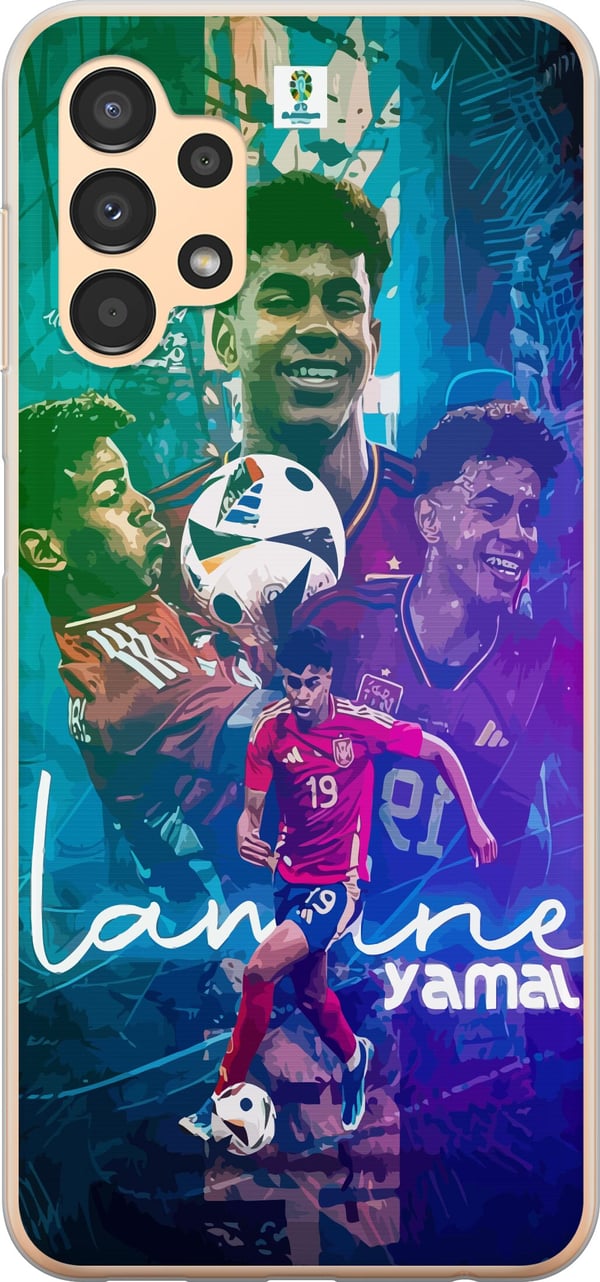 Kompatibelt Mobilskal till Samsung Galaxy A13 Lamine Yamal FCB