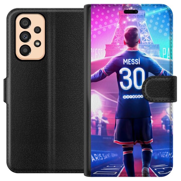 Yhteensopiva Lompakkokotelo Samsung Galaxy A33 5G Lionel Messi