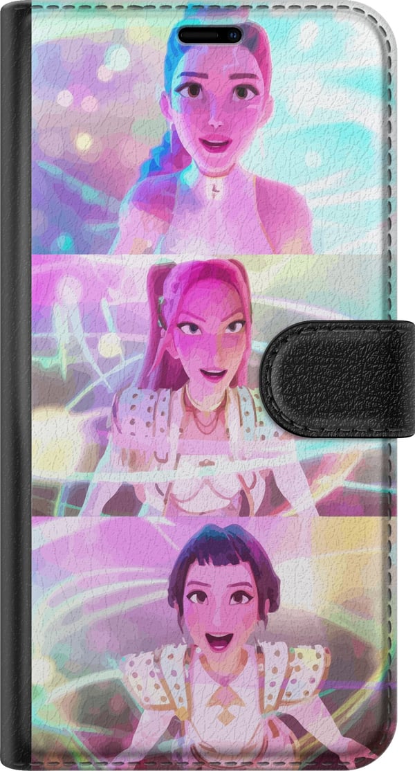 Kompatibelt Plånboksfodral till Apple iPhone XS Max KPop Demon Hunters samlardocka limited ed.