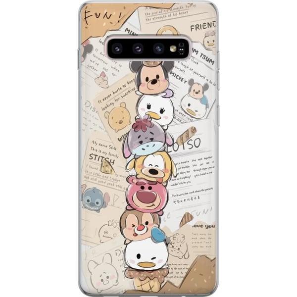 Kompatibel Mobilcover til Samsung Galaxy S10+ Disneyfigurer Pixar Marvel Prinsesse