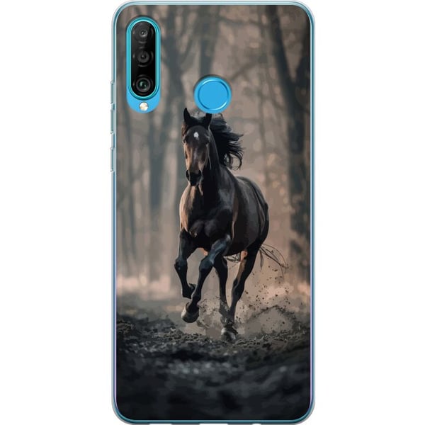 Kompatibel Mobilcover til Huawei P30 lite Løbende Hest