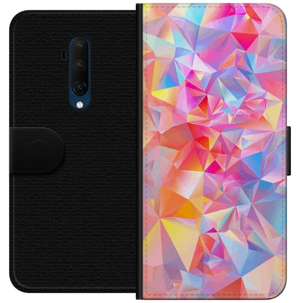 Kompatibelt Plånboksfodral till OnePlus 7T Pro Skimrande