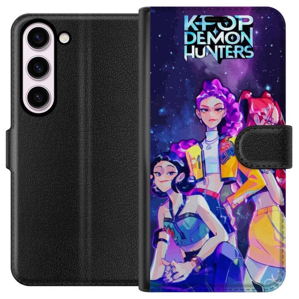Kompatibel Tegnebogsetui til Samsung Galaxy S23 Kpop Dæmonjægere Idoltrio Kosmisk Rumenergi Neonfantasiaura Kompatibel Tegnebogsetui til Samsung Galaxy S23 Kpop Dæmonjægere Idoltrio Kosmisk Rumenergi Neonfantasiaura