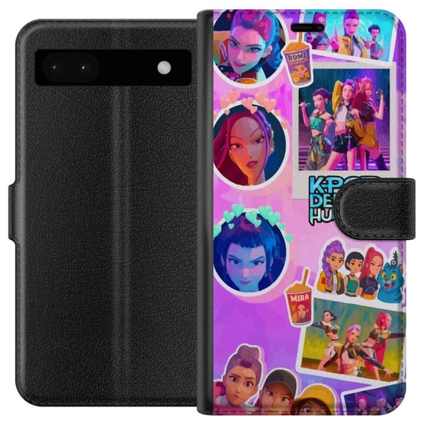 Yhteensopiva Lompakkokotelo Google Pixel 6a KPop Demon Hunters kawaii keräilyhahmo