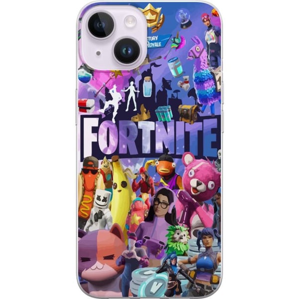 Kompatibel Mobilcover til Apple iPhone 14 Fortnite Karaktärer Spelmotiv Ikoner Gaming Design Populär