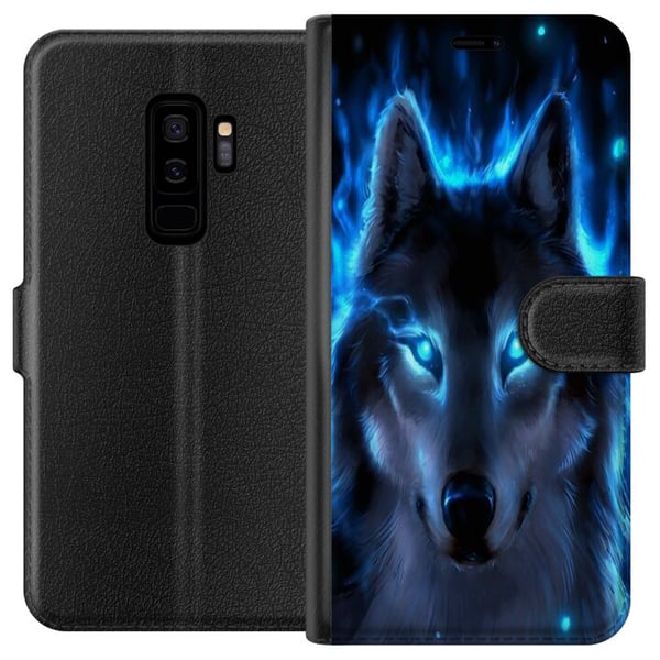 Yhteensopiva Lompakkokotelo Samsung Galaxy S9+ Susi Yhteensopiva Lompakkokotelo Samsung Galaxy S9+ Susi