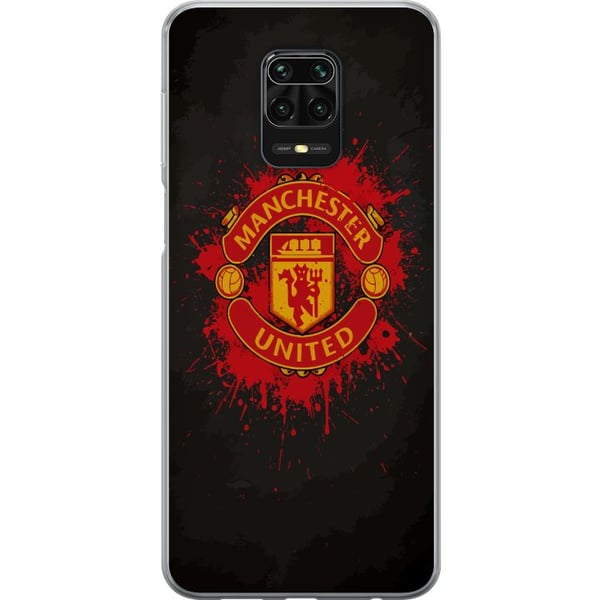 Yhteensopiva Puhelinkuori Xiaomi Redmi Note 9S Graafinen jalkapalloaihe punaisen ja keltaisen sävyissä, rouhean sporttisella ilmeellä ja voimakkaalla Yhteensopiva Puhelinkuori Xiaomi Redmi Note 9S Graafinen jalkapalloaihe punaisen ja keltaisen sävyissä, rouhean sporttisella ilmeellä ja voimakkaalla