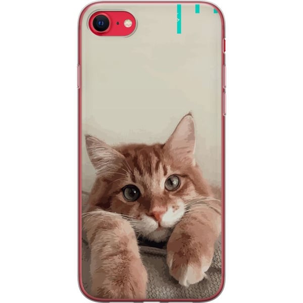 Kompatibelt Mobildeksel til Apple iPhone SE (2022) Katt