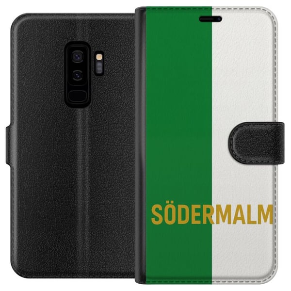 Kompatibelt Plånboksfodral till Samsung Galaxy S9+ Södermalm – fotboll Kompatibelt Plånboksfodral till Samsung Galaxy S9+ Södermalm – fotboll