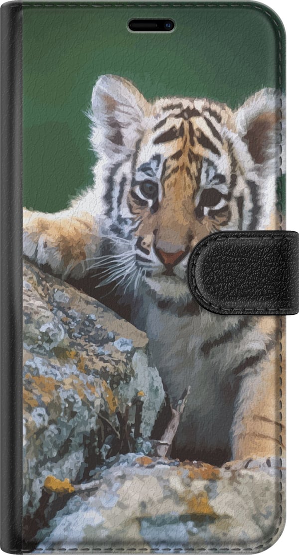 Kompatibel Tegnebogsetui til Samsung Galaxy A23 Tiger