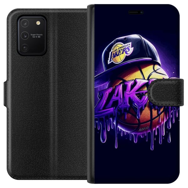 Kompatibelt Lommeboketui til Samsung Galaxy S10 Lite Lakers NBA-basketballag USA Kompatibelt Lommeboketui til Samsung Galaxy S10 Lite Lakers NBA-basketballag USA