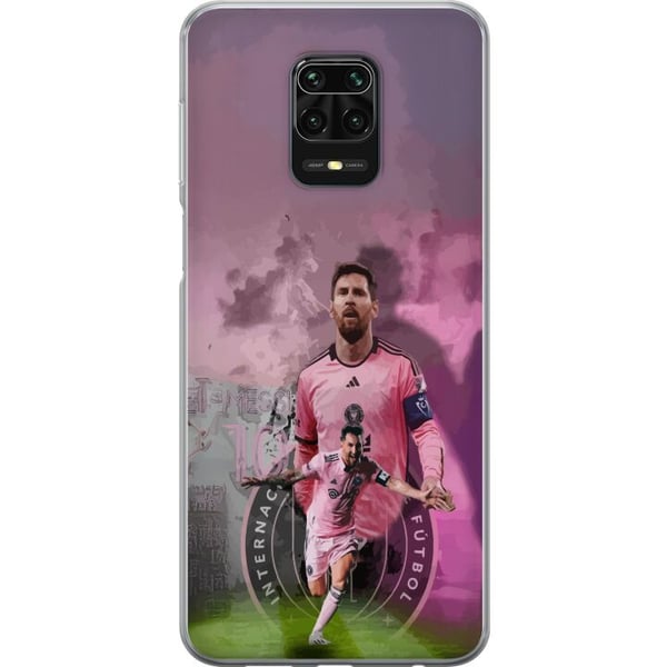 Kompatibel Mobilcover til Xiaomi Redmi Note 9S Lionel Messi Inter Miami Argentina ikonisk legende og magisk spillemotor, der fortsætter med at domine