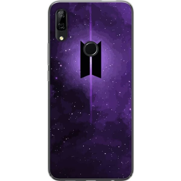 Kompatibel Mobilcover til Huawei P Smart Z BTS kpop-logo lilla galakse plakat rumdesign koreansk band ARMY-symbol stjernehimmel musik fan art