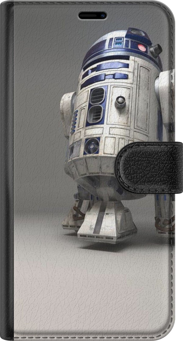 Kompatibelt Plånboksfodral till Samsung Galaxy S21 R2D2 Star Wars