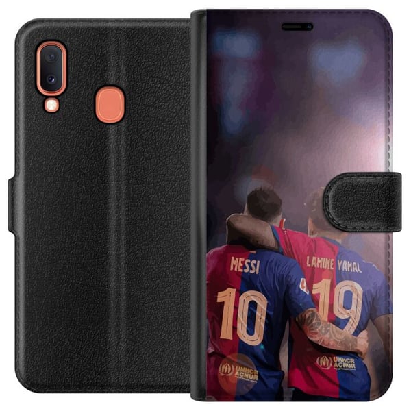Kompatibelt Lommeboketui til Samsung Galaxy A20e Lamine Yamal VS Messi Kompatibelt Lommeboketui til Samsung Galaxy A20e Lamine Yamal VS Messi