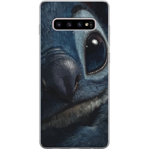 Kompatibelt Mobilskal till Samsung Galaxy S10+ Stitch Disney Lilo Cute Character