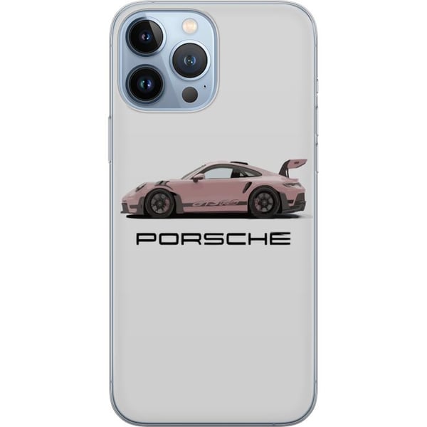 Kompatibelt Mobilskal till Apple iPhone 13 Pro Max Porsche 911 Pink
