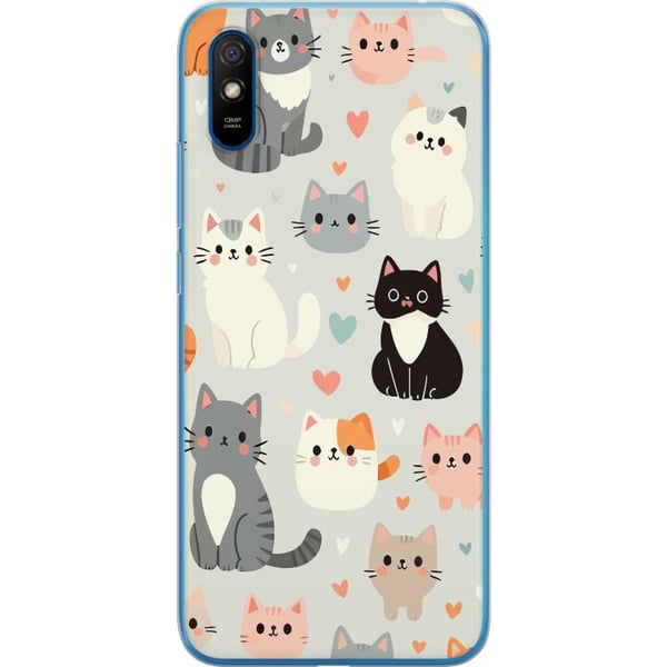 Kompatibel Mobilcover til Xiaomi Redmi 9A Katte