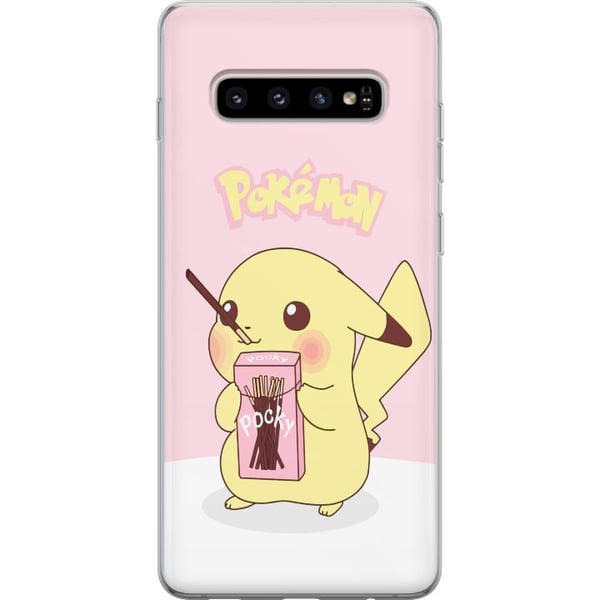 Kompatibelt Mobilskal till Samsung Galaxy S10+ Pokemon