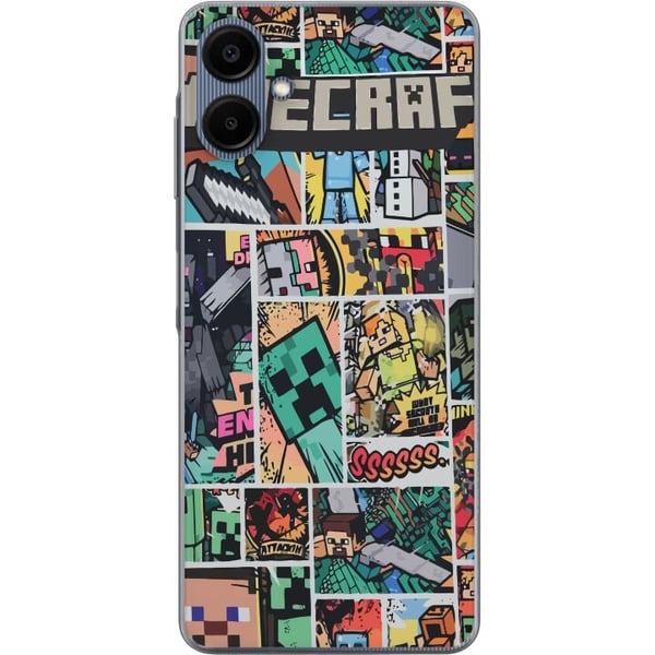 Kompatibel Mobilcover til Samsung Galaxy A06 Minecraft Kunst Kompatibel Mobilcover til Samsung Galaxy A06 Minecraft Kunst
