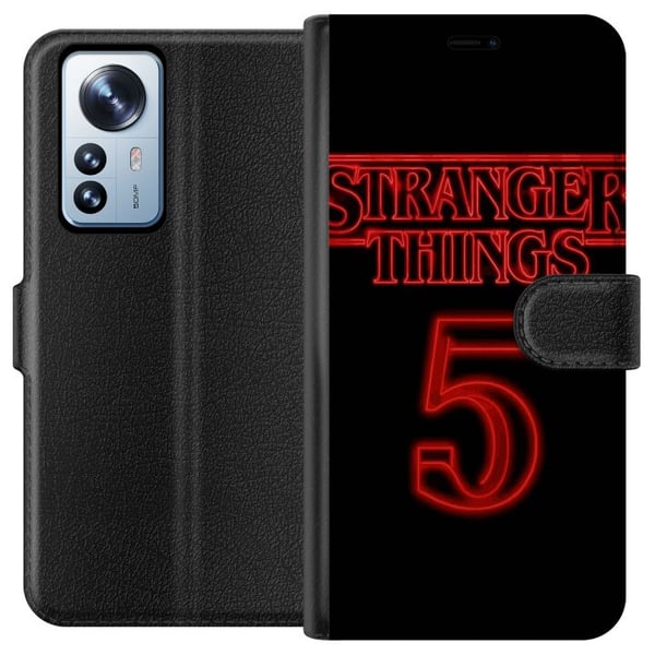 Yhteensopiva Lompakkokotelo Xiaomi 12 Pro Vieraita asioita 5