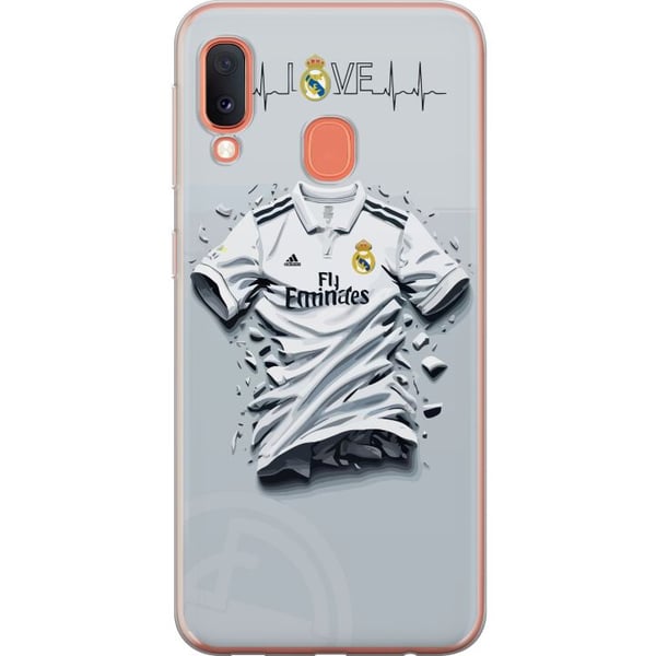 Kompatibelt Mobilskal till Samsung Galaxy A20e Real Madrid