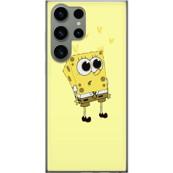 Kompatibel Mobilcover til Samsung Galaxy S23 Ultra SvampeBob Firkant
