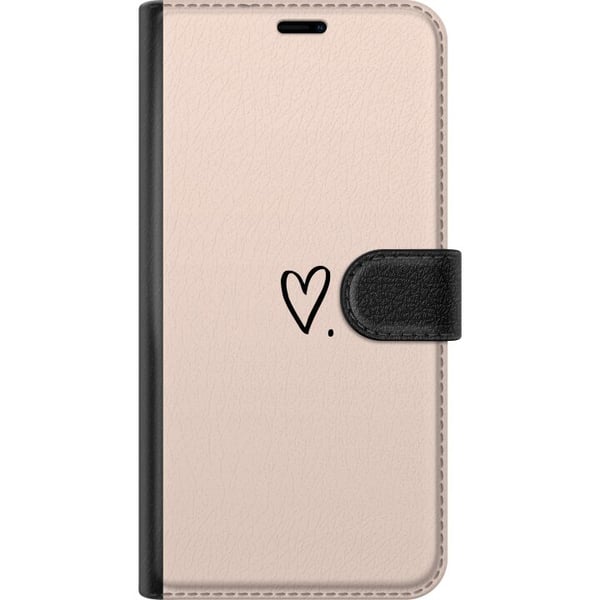 Kompatibelt Lommeboketui til Samsung Galaxy S10 Lite Hjerte