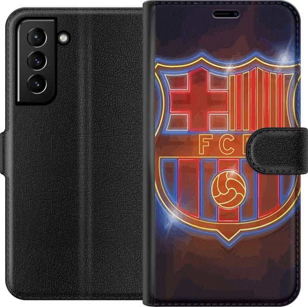 Yhteensopiva Lompakkokotelo Samsung Galaxy S21+ 5G FC Barcelona