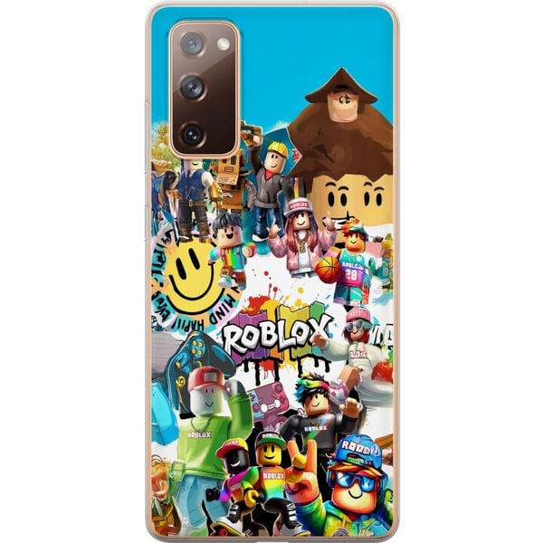 Kompatibelt Mobildeksel til Samsung Galaxy S20 FE Roblox Party fargerikt motiv med spillkarakterer og gamingenergi for alle fans Kompatibelt Mobildeksel til Samsung Galaxy S20 FE Roblox Party fargerikt motiv med spillkarakterer og gamingenergi for alle fans