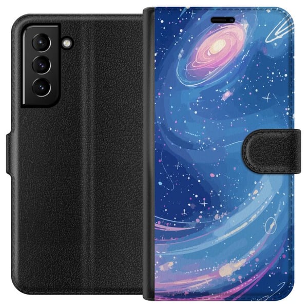 Kompatibelt Lommeboketui til Samsung Galaxy S21+ 5G Galaksen Kompatibelt Lommeboketui til Samsung Galaxy S21+ 5G Galaksen