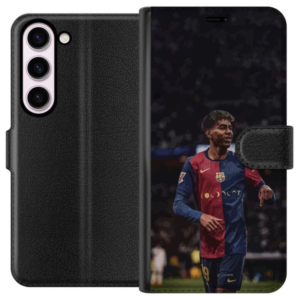 Kompatibelt Lommeboketui til Samsung Galaxy S23 Lamine Yamal Kompatibelt Lommeboketui til Samsung Galaxy S23 Lamine Yamal