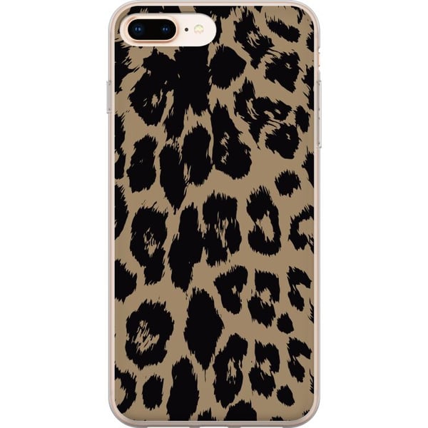 Kompatibel Mobilcover til Apple iPhone 8 Plus Leopard Kompatibel Mobilcover til Apple iPhone 8 Plus Leopard
