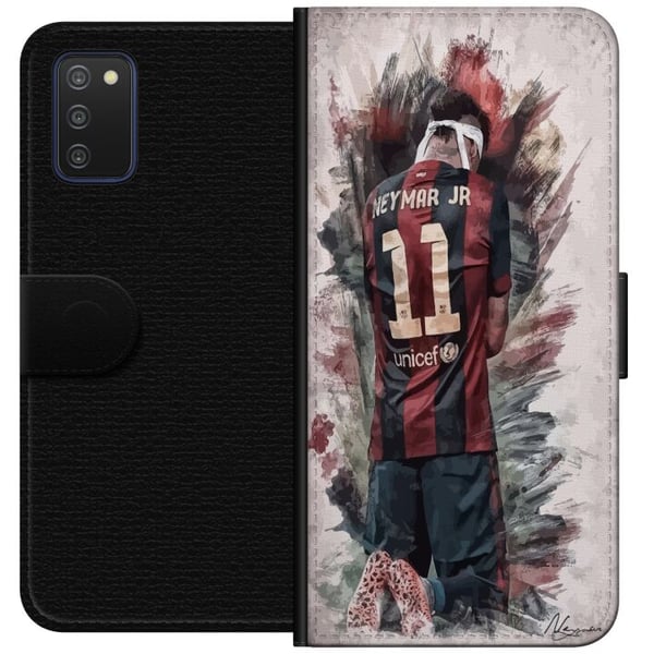Kompatibelt Lommeboketui til Samsung Galaxy A03s Neymar