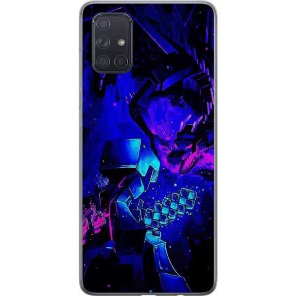 Kompatibel Mobilcover til Samsung Galaxy A71 Minecraft