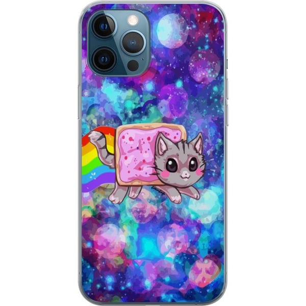 Yhteensopiva Puhelinkuori Apple iPhone 12 Pro Lentävä kissa Yhteensopiva Puhelinkuori Apple iPhone 12 Pro Lentävä kissa