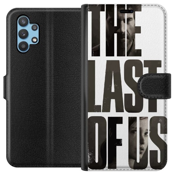 Kompatibelt Plånboksfodral till Samsung Galaxy A32 5G The Last of Us Ellie Joel Apokalyps Clickers TV-serie Fanart Dystopi Spelmotiv Kompatibelt Plånboksfodral till Samsung Galaxy A32 5G The Last of Us Ellie Joel Apokalyps Clickers TV-serie Fanart Dystopi Spelmotiv