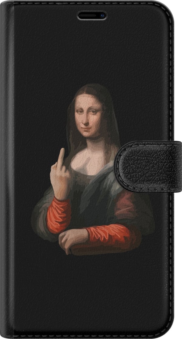 Kompatibelt Plånboksfodral till Samsung Galaxy S21+ 5G Lisa Fuck