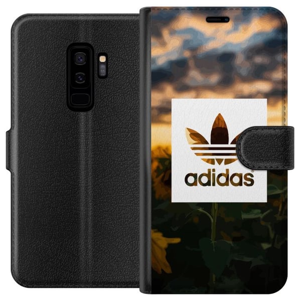 Yhteensopiva Lompakkokotelo Samsung Galaxy S9+ Adidas Yhteensopiva Lompakkokotelo Samsung Galaxy S9+ Adidas