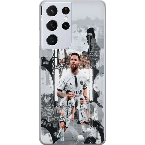 Kompatibelt Mobildeksel til Samsung Galaxy S21 Ultra 5G Lionel Messi Inter Miami Argentina kreatør i verdensklasse, flerfoldig Ballon d’Or-vinner og Kompatibelt Mobildeksel til Samsung Galaxy S21 Ultra 5G Lionel Messi Inter Miami Argentina kreatør i verdensklasse, flerfoldig Ballon d’Or-vinner og