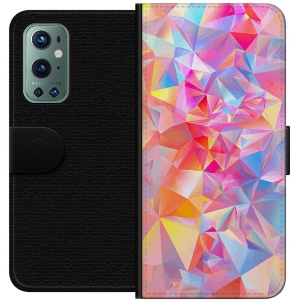Kompatibelt Lommeboketui til OnePlus 9 Pro Skimrende