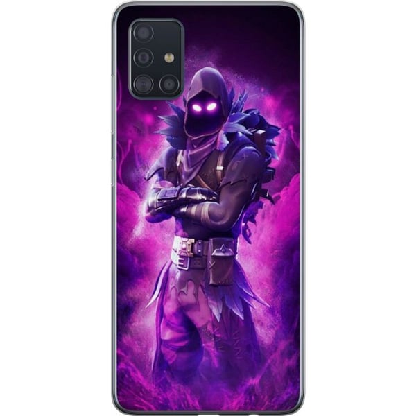 Kompatibelt Mobildeksel til Samsung Galaxy A51 Fortnite Ravnen Kompatibelt Mobildeksel til Samsung Galaxy A51 Fortnite Ravnen