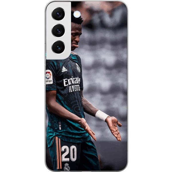 Yhteensopiva Puhelinkuori Samsung Galaxy S22 5G Vinicius Junior, brasilialainen jalkapallotähti