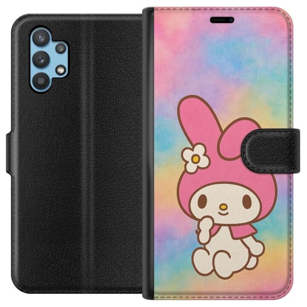 Kompatibelt Plånboksfodral till Samsung Galaxy A32 5G Kawaii Sanrio My Melody Kompatibelt Plånboksfodral till Samsung Galaxy A32 5G Kawaii Sanrio My Melody