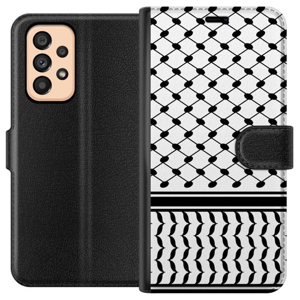 Yhteensopiva Lompakkokotelo Samsung Galaxy A53 5G Keffiyeh-malli