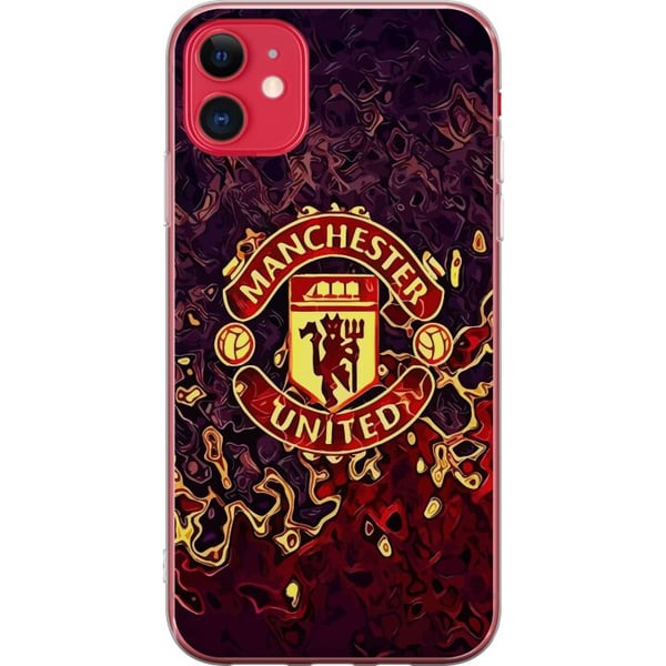 Yhteensopiva Puhelinkuori Apple iPhone 11 Manchester United