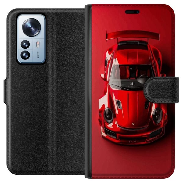Kompatibelt Plånboksfodral till Xiaomi 12 Pro Porsche