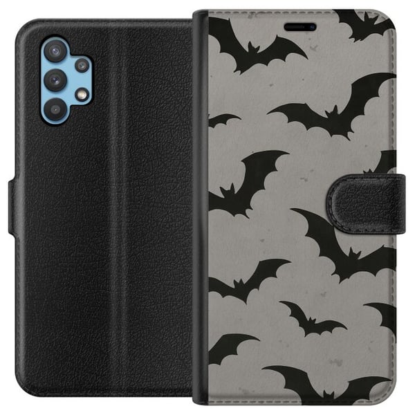 Kompatibelt Plånboksfodral till Samsung Galaxy A32 5G Flutterprint Kompatibelt Plånboksfodral till Samsung Galaxy A32 5G Flutterprint