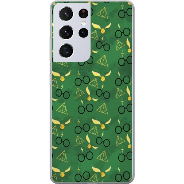 Kompatibelt Mobildeksel til Samsung Galaxy S21 Ultra 5G Harry Potter-briller Gullsnoppen Dødstalismanene magisk design med mystikk og trollmannsstemn Kompatibelt Mobildeksel til Samsung Galaxy S21 Ultra 5G Harry Potter-briller Gullsnoppen Dødstalismanene magisk design med mystikk og trollmannsstemn