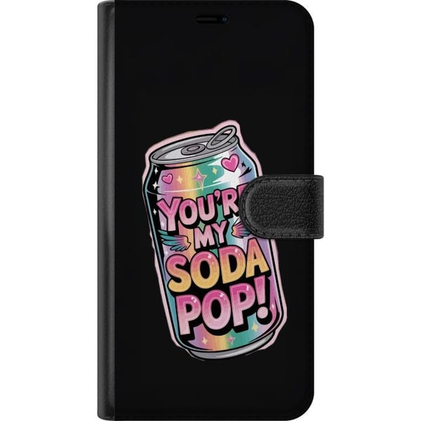 Kompatibelt Lommeboketui til Apple iPhone 13 mini Youre My Soda Pop kawaii pastell regnbue hjerter glitrende design